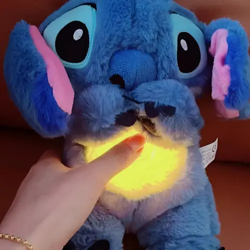 Peluche stich que respira