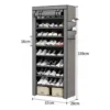 Organizador para zapatos 9 niveles