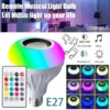 Bombillo Parlante Con Bluetooth Multicol